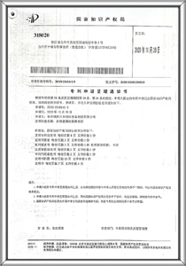 Patent certificate 18